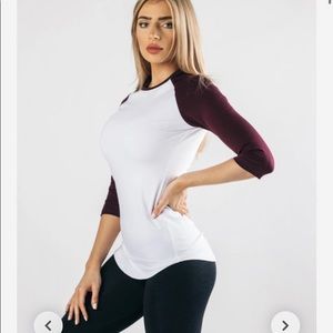 ALPHALETE 3/4 SLEEVE TEE